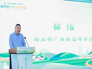 南京鸭产业发展大会顺利召开 桂花鸭应邀出席并获“最美鸭王”称号