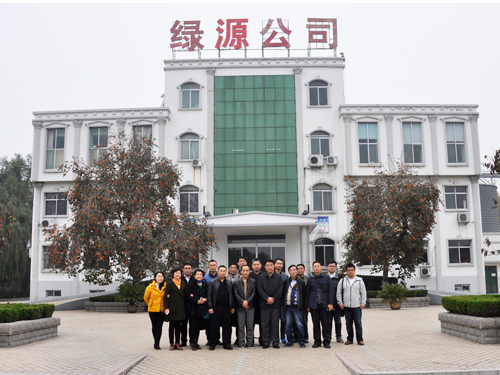 窦仁彬会长率鸭协会员单位赴山东兖州绿源食品有限公司考察