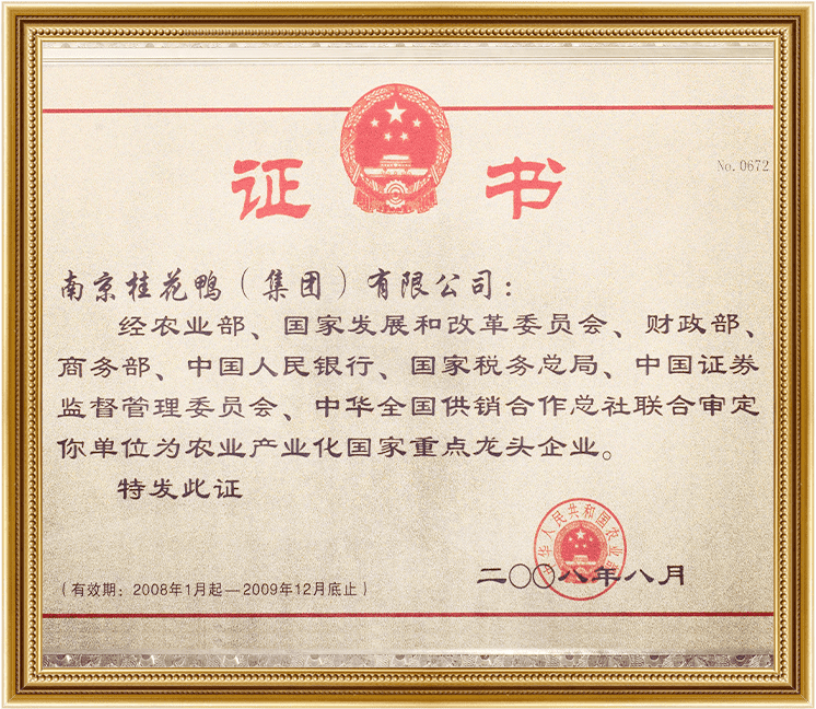 国家重点龙头企业